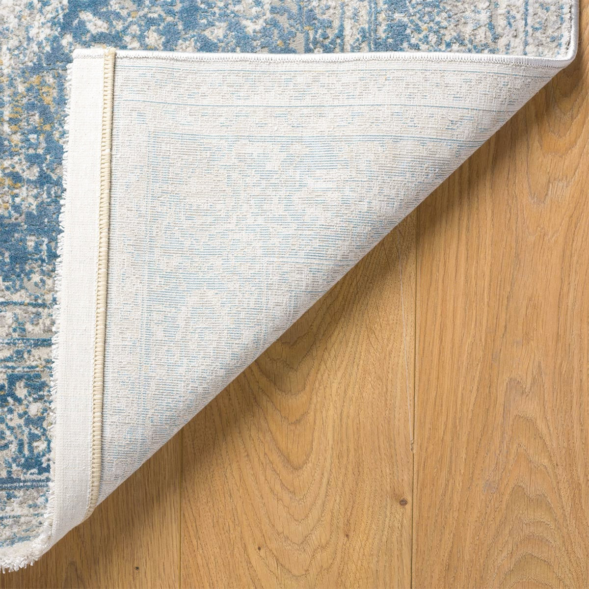 שטיח מילאנו 52 אפור/כחול/צהוב | השטיח האדום