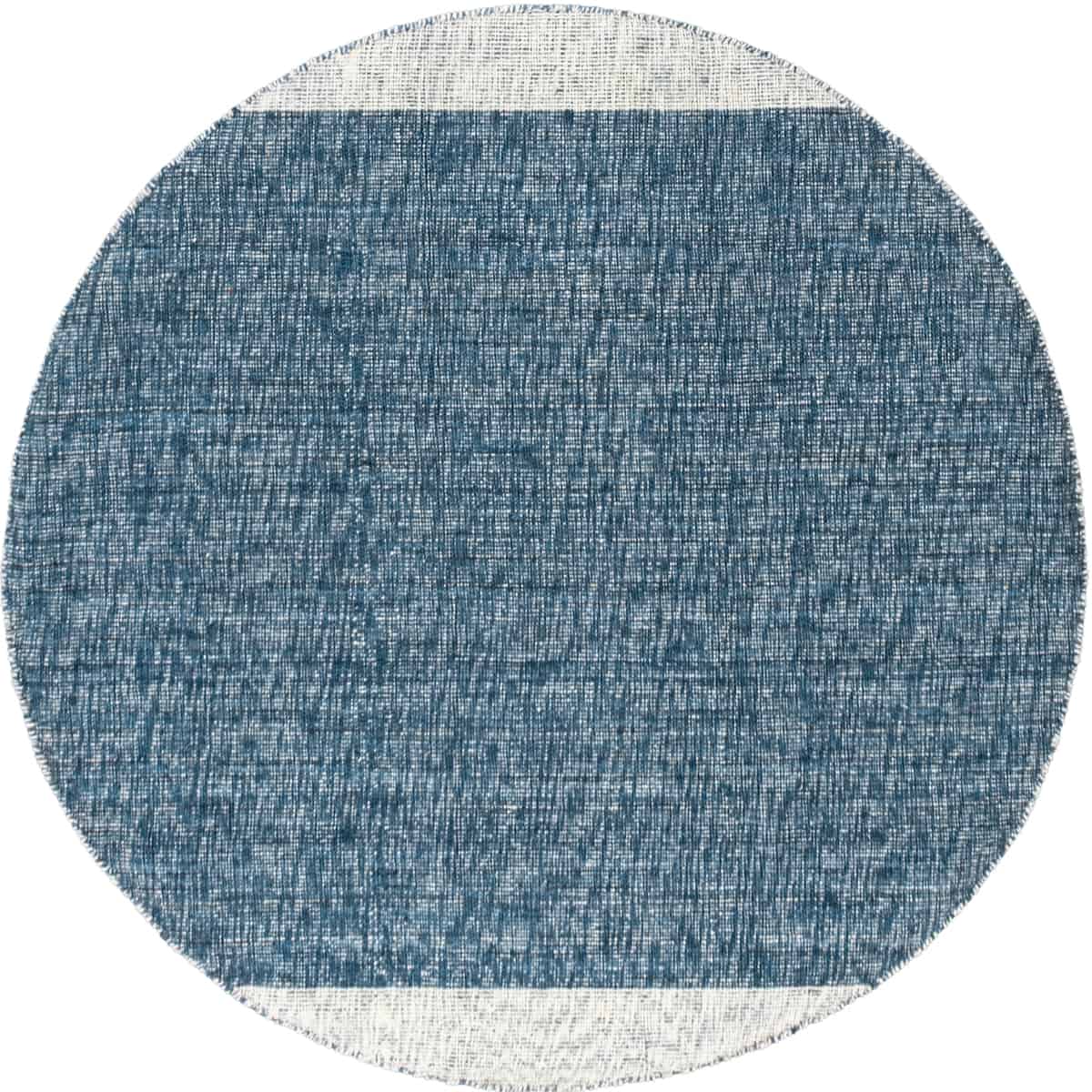 שטיח יעל 06 כחול עגול | השטיח האדום