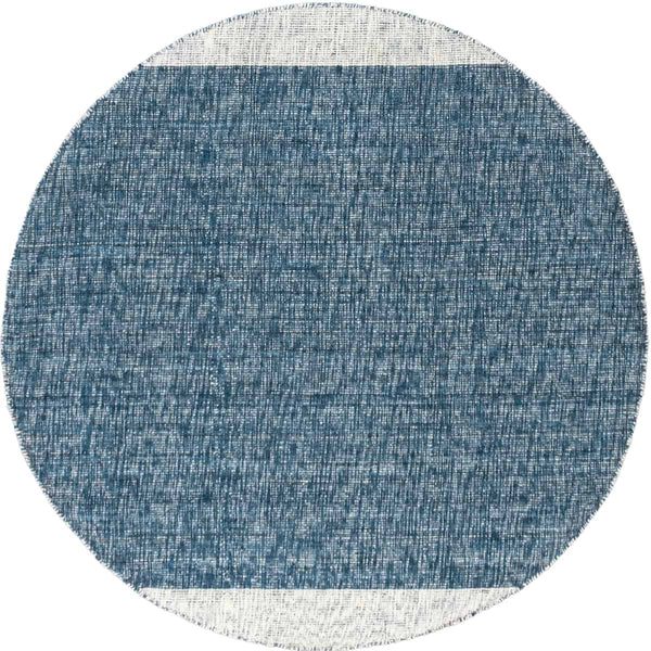 שטיח יעל 06 כחול עגול YAEL