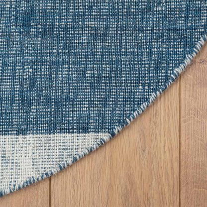 שטיח יעל 06 כחול עגול | השטיח האדום