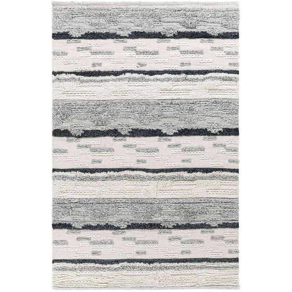 שטיח קילים סקנדינבי 29 אפור/לבן KILIM