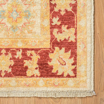 סופר זיגלר 00 קרם/אדום 123x177 | השטיח האדום