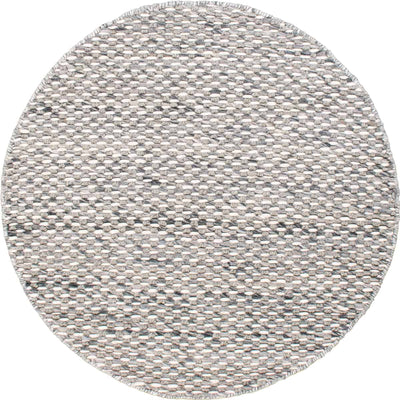  שטיח גפן חלות עבות 01 אפור עגול | השטיח האדום 