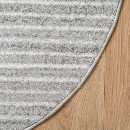 שטיח סלוניקי 14 אפור עגול | השטיח האדום