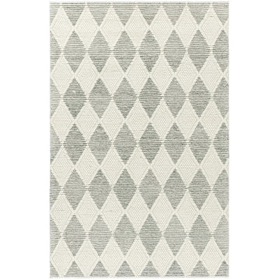שטיח חבל מרוקאי 02 לבן/אפור | השטיח האדום
