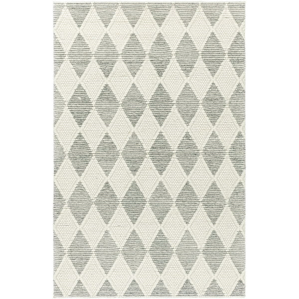 שטיח חבל מרוקאי 02 לבן/אפור HEVEL