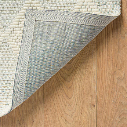 שטיח חבל מרוקאי 02 לבן ראנר | השטיח האדום