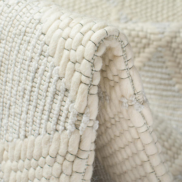 שטיח חבל מרוקאי 02 לבן HEVEL - hover