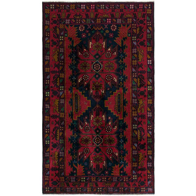 בלוץ' פרסי 00 אדום 114x190 | השטיח האדום