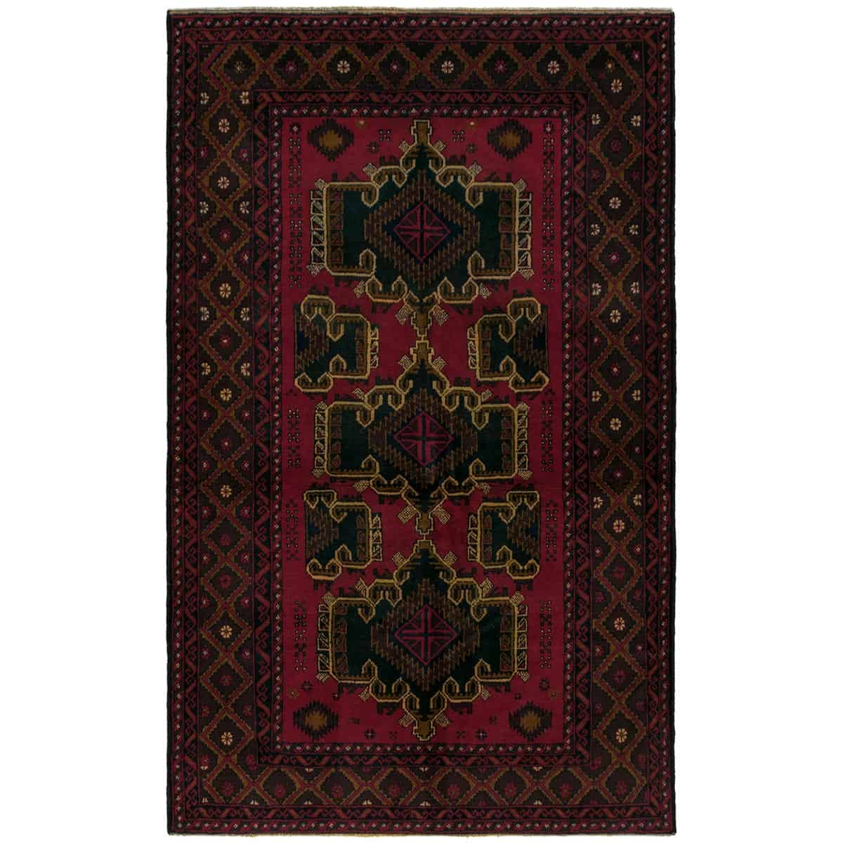 בלוץ' פרסי 00 אדום 122x195 | השטיח האדום
