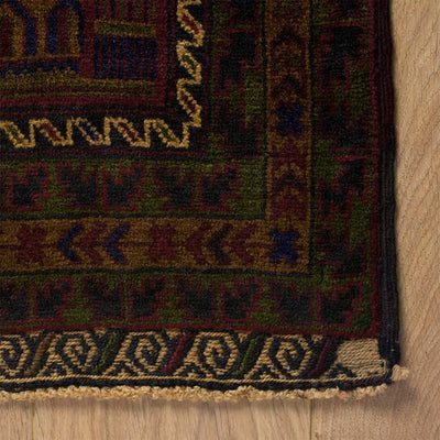 בלוץ' פרסי 00 צבעוני 113x203 | השטיח האדום