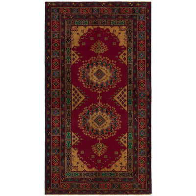 בלוץ' פרסי 00 אדום 115x204 | השטיח האדום