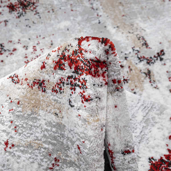 שטיח מדריד 15 קרם/אדום MADRID - hover