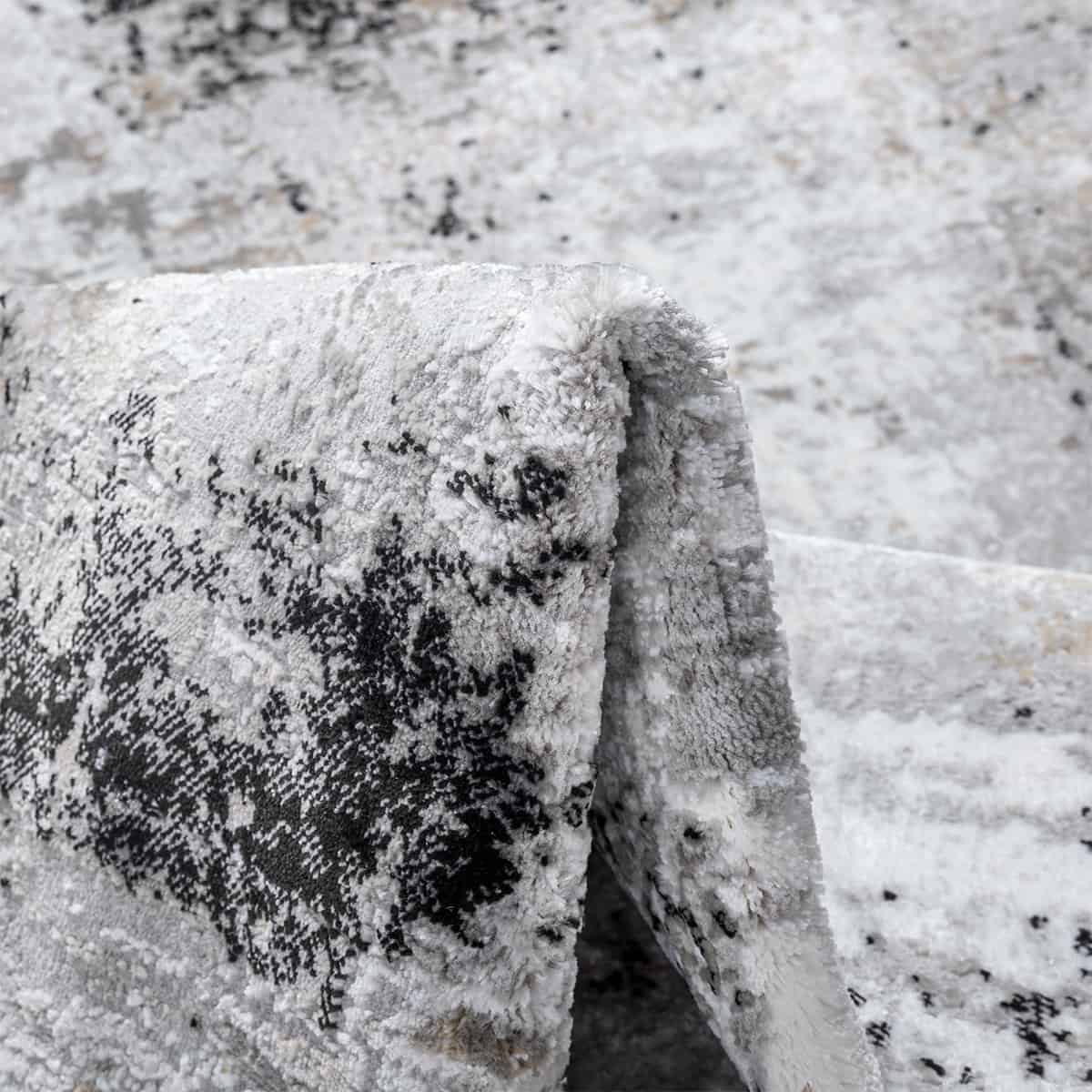  שטיח מדריד 16 אפור/שחור | השטיח האדום 