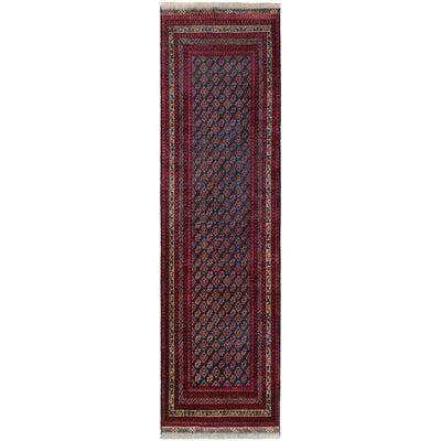  אפגני באשיר 00 צבעוני ראנר 84x294 | השטיח האדום 