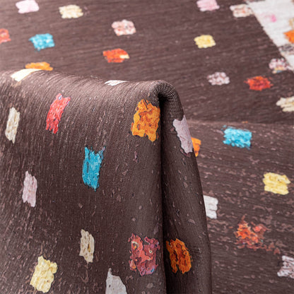 שטיח כביס רומא 08 שחור/בז' | השטיח האדום