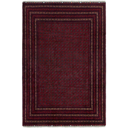  אפגני באשיר 00 אדום 198x288 | השטיח האדום 