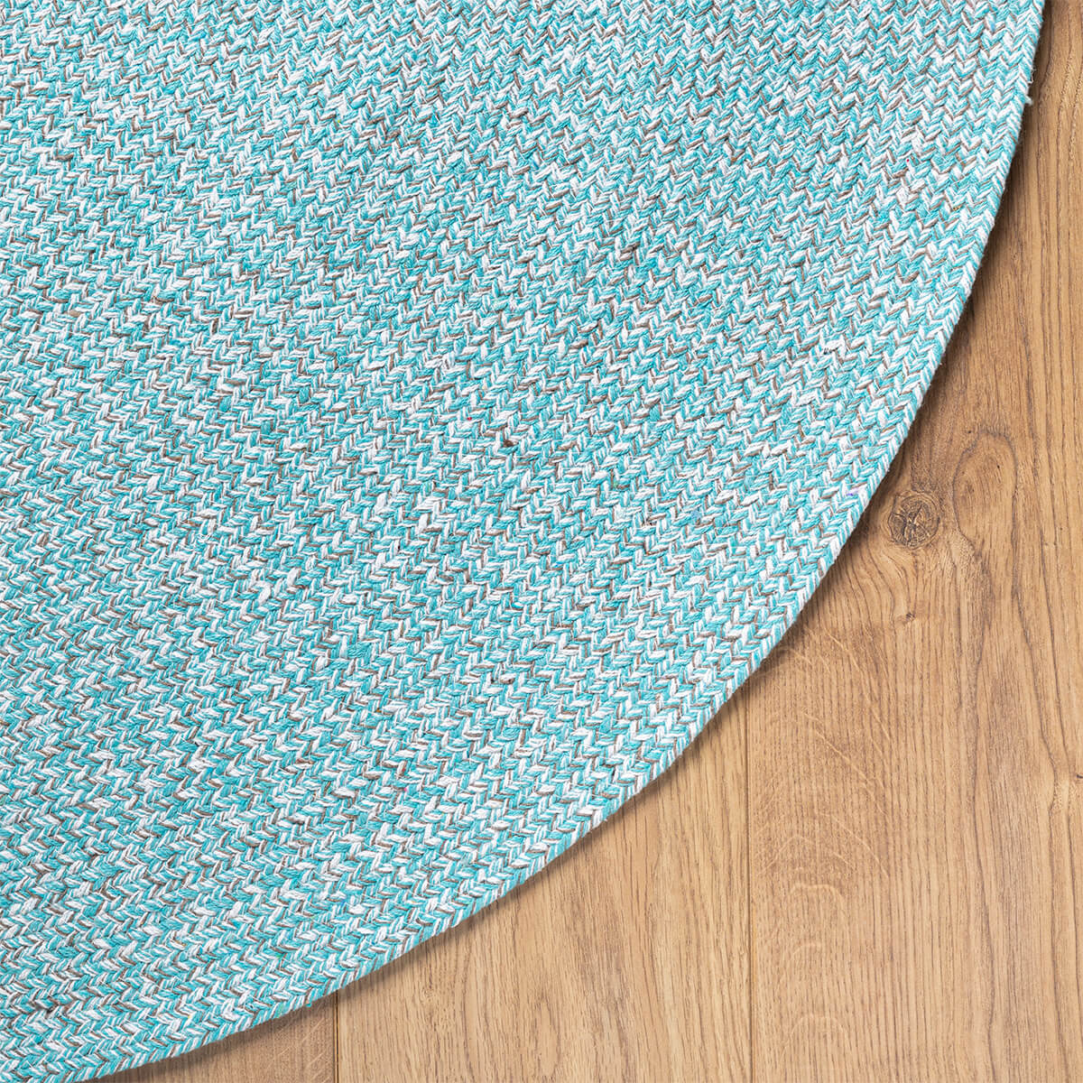 שטיח ארבל 01 טורקיז עגול | השטיח האדום