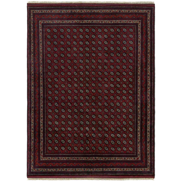 שטיח אפגני באשיר 00 אדום 197*150 BASHIR