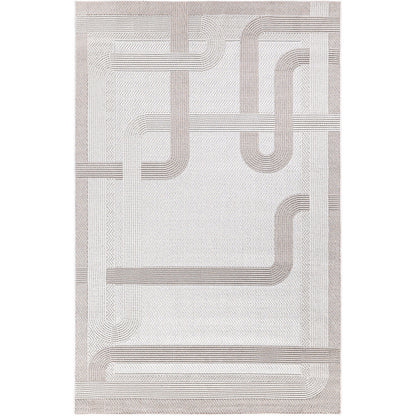 שטיח הלסינקי 01 בז'/אפור | השטיח האדום