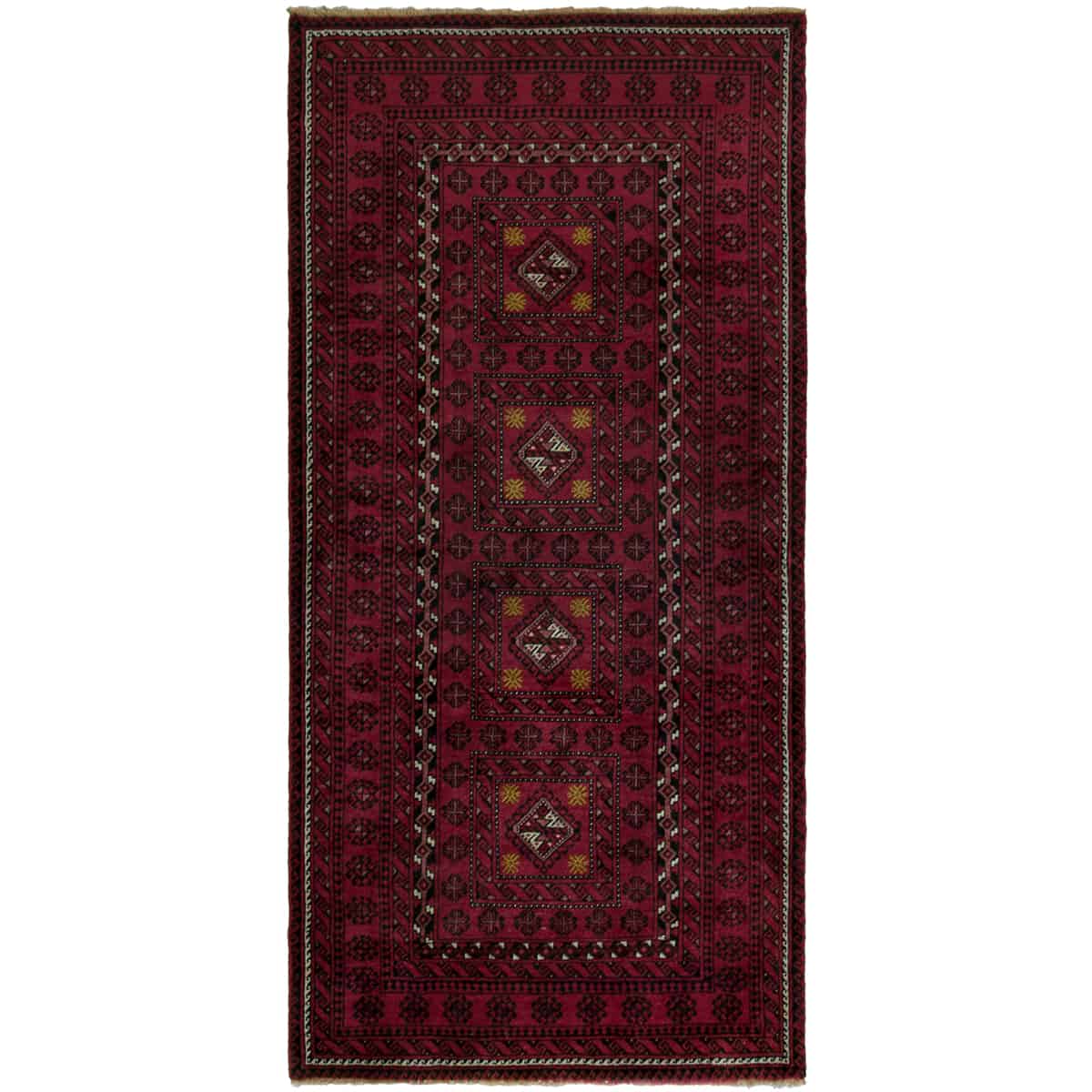  בלוץ' אפגני 00 אדום 107x220 | השטיח האדום 