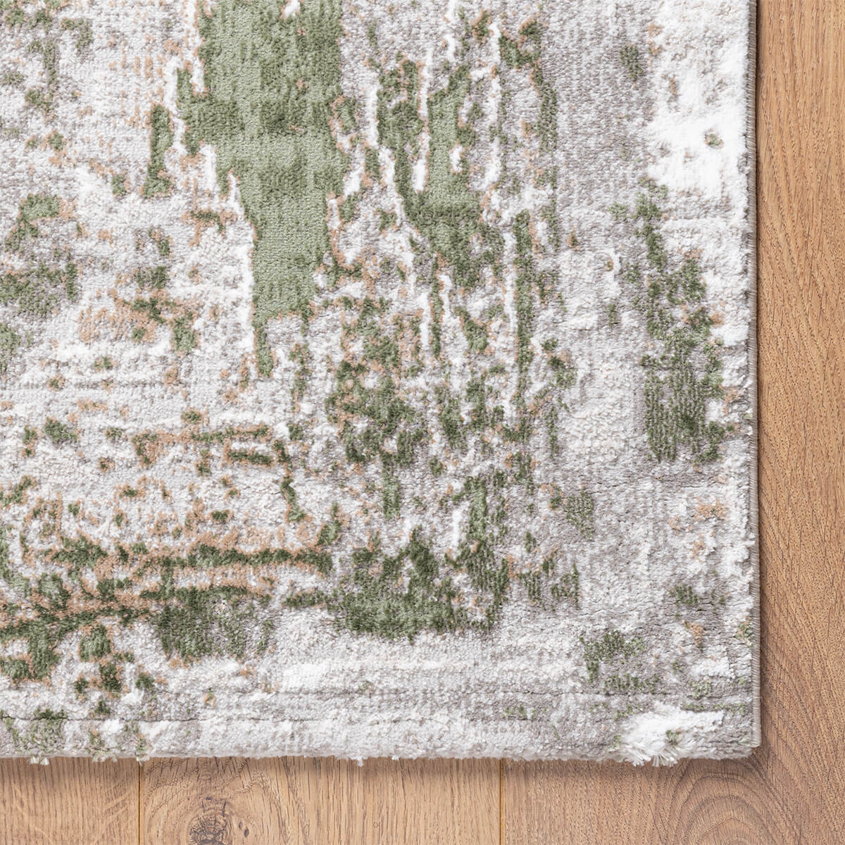 שטיח אמסטרדם 17 קרם/ירוק | השטיח האדום