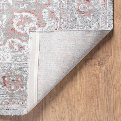 שטיח אליסה 04 ורוד/אפור ALISSA