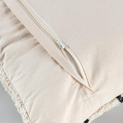 כרית אוסלו 03 קרם/שחור | השטיח האדום