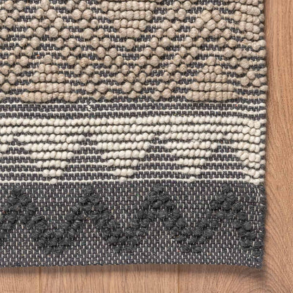  שטיח נירוונה 08 אפור/אפור כהה/בז' | השטיח האדום 