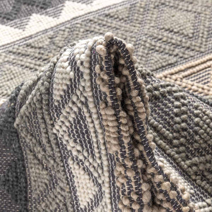  שטיח נירוונה 08 אפור/אפור כהה/בז' | השטיח האדום 