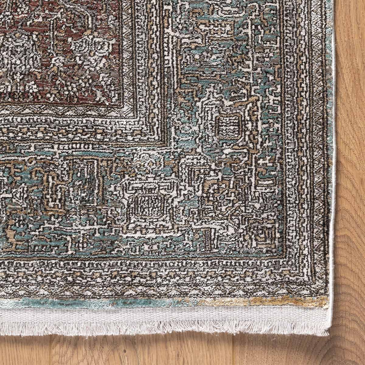  שטיח ג'איפור 32 צבעוני עם פרנזים | השטיח האדום 
