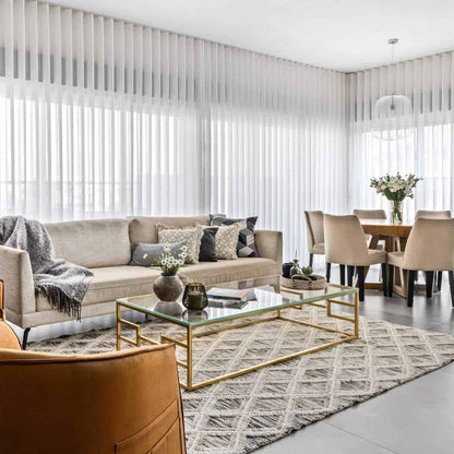 שטיח חבל מרוקאי 01 אפור | השטיח האדום | עיצוב: רויטל ארז, צילום: אורית ארנון 