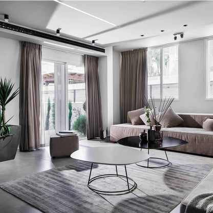 שטיח טוסקנה 01 אפור | השטיח האדום | עיצוב: יוסור עיסא, צילום: אורן עמוס 