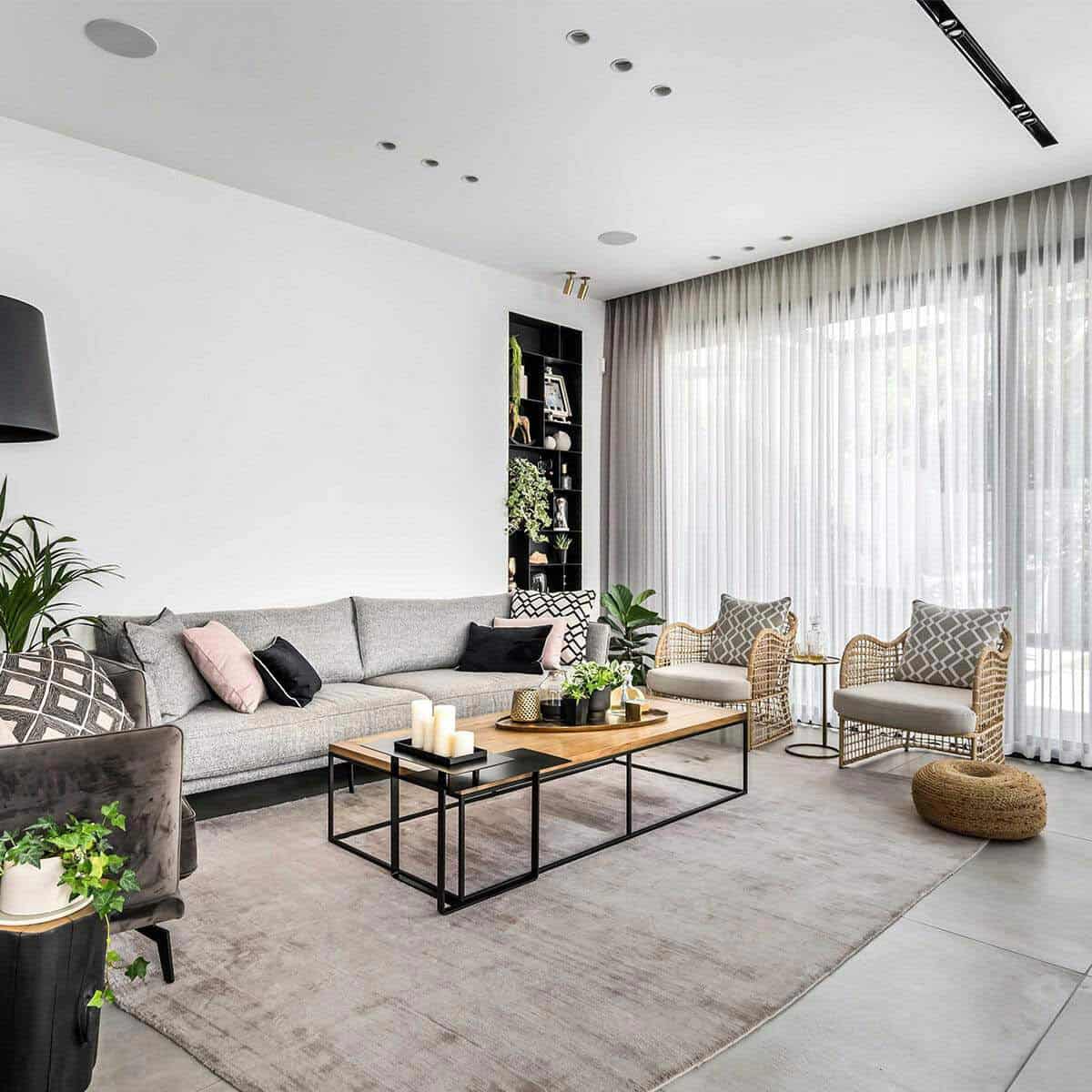 שטיח טוסקנה 01 אפור אבן | השטיח האדום | עיצוב: מור ורד, צילום: מאור מויאל 