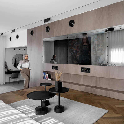 שטיח טוסקנה 01 אפור בהיר | השטיח האדום | עיצוב: יוסור עיסא, צילום: אורן עמוס