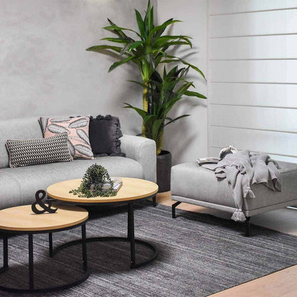 שטיח טוסקנה 04 אפור כהה | השטיח האדום | עיצוב: רויטל רודצקי, צילום: סיון מויאל