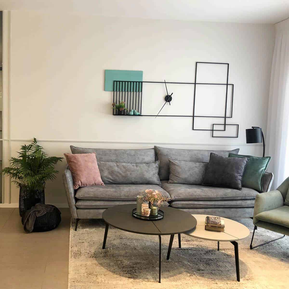 שטיח טוקיו 01 אפור עם פרנזים | השטיח האדום | עיצוב: טל מאיו הלוי, צילום: אורן עמוס