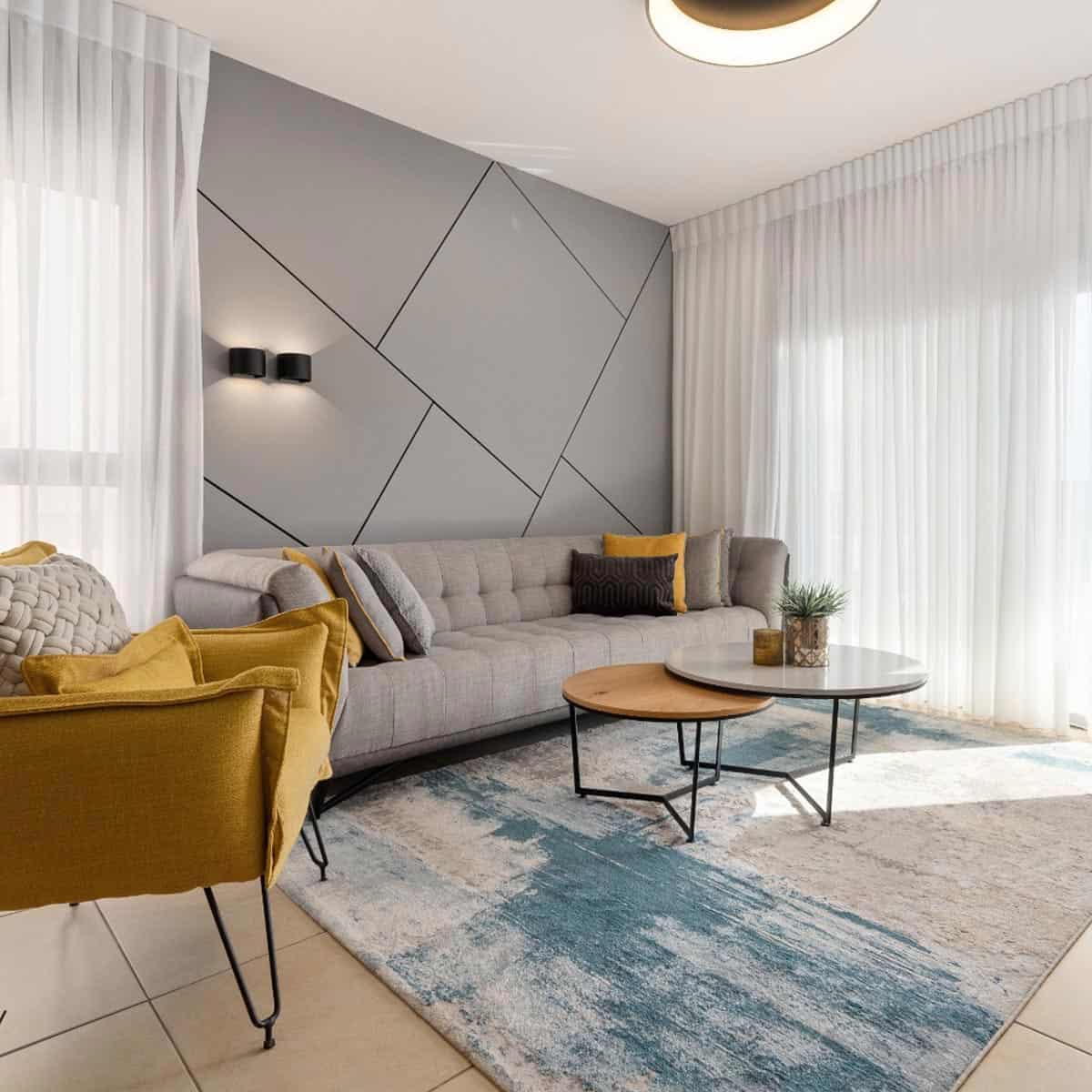 שטיח מדריד 04 כחול | השטיח האדום | עיצוב: אור בן ישי, צילום: מאור מויאל 