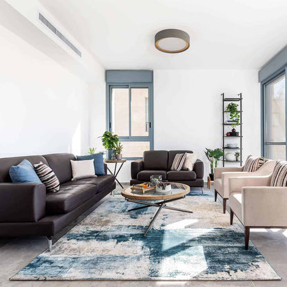 שטיח מדריד 04 כחול | השטיח האדום | עיצוב: סנדי ברודנר, צילום: אורית ארנון 