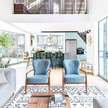 שטיח מרקש 07 קרם/שחור | השטיח האדום | עיצוב: רוני שני, צילום: אורית ארנון 