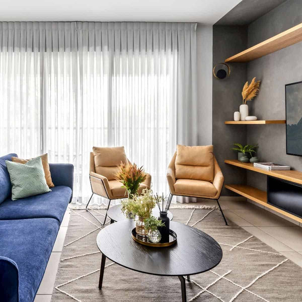 שטיח קילים סקנדינבי 13 אפור עם פרנזים KILIM