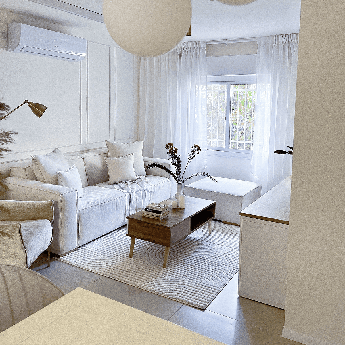 שטיח פירנצה 01 קרם | השטיח האדום | עיצוב: אורה בן זקן