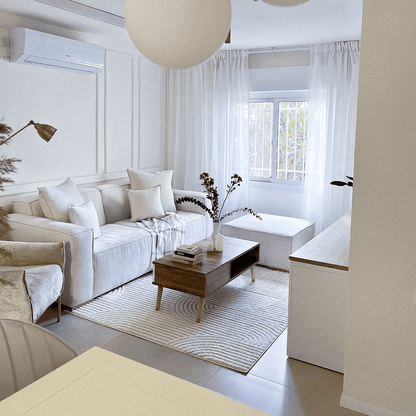 שטיח פירנצה 01 קרם | השטיח האדום | עיצוב: אורה בן זקן