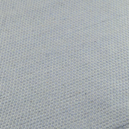 שטיח גפן כותנה 01 תכלת עם פרנזים | השטיח האדום