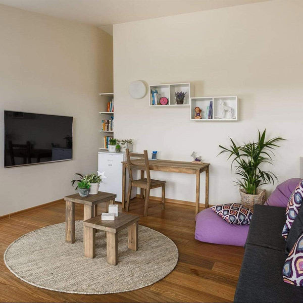 שטיח רימון 01 בז' עגול RIMON